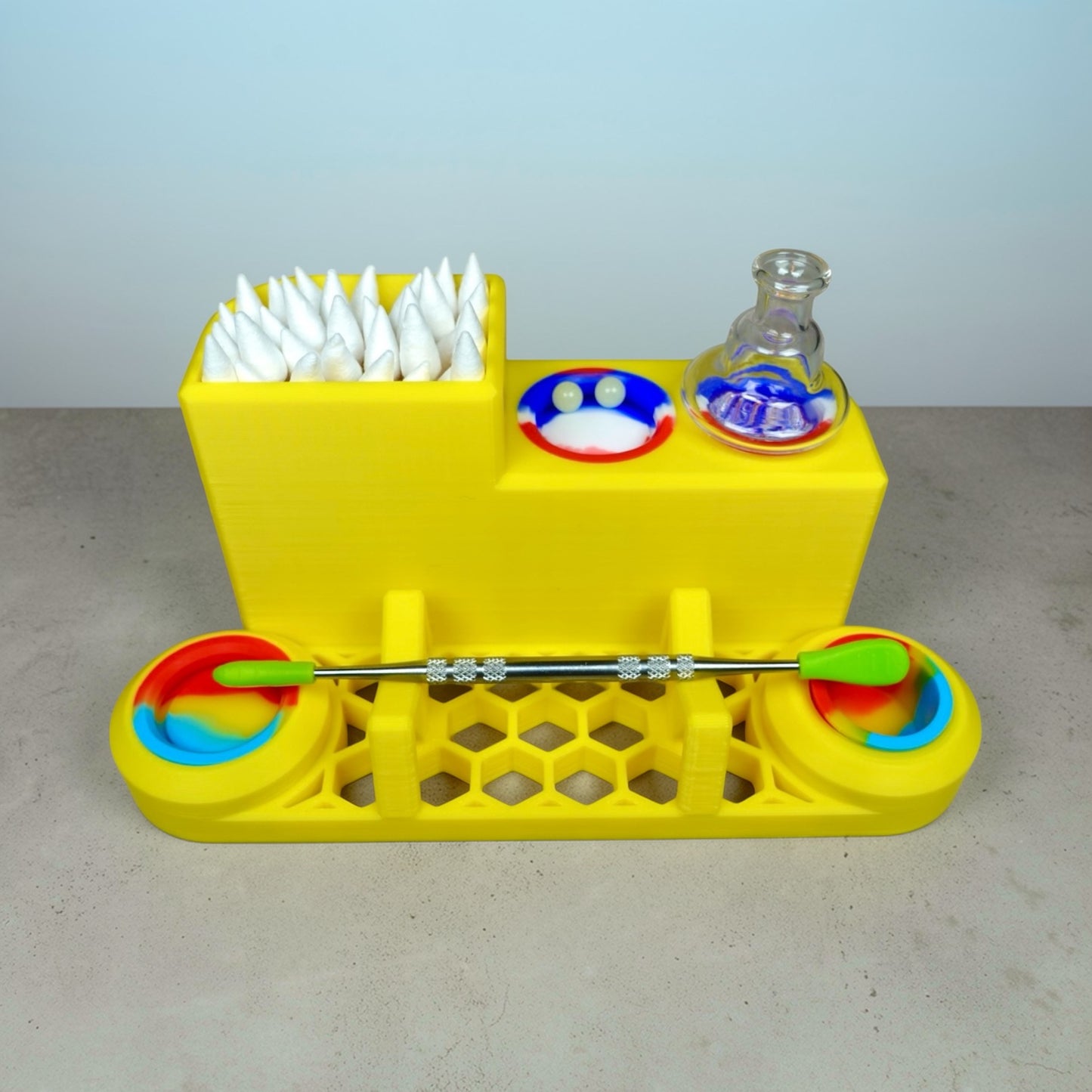 DabLite Station - Dab Tool Organizer with Built-In Drip Catch