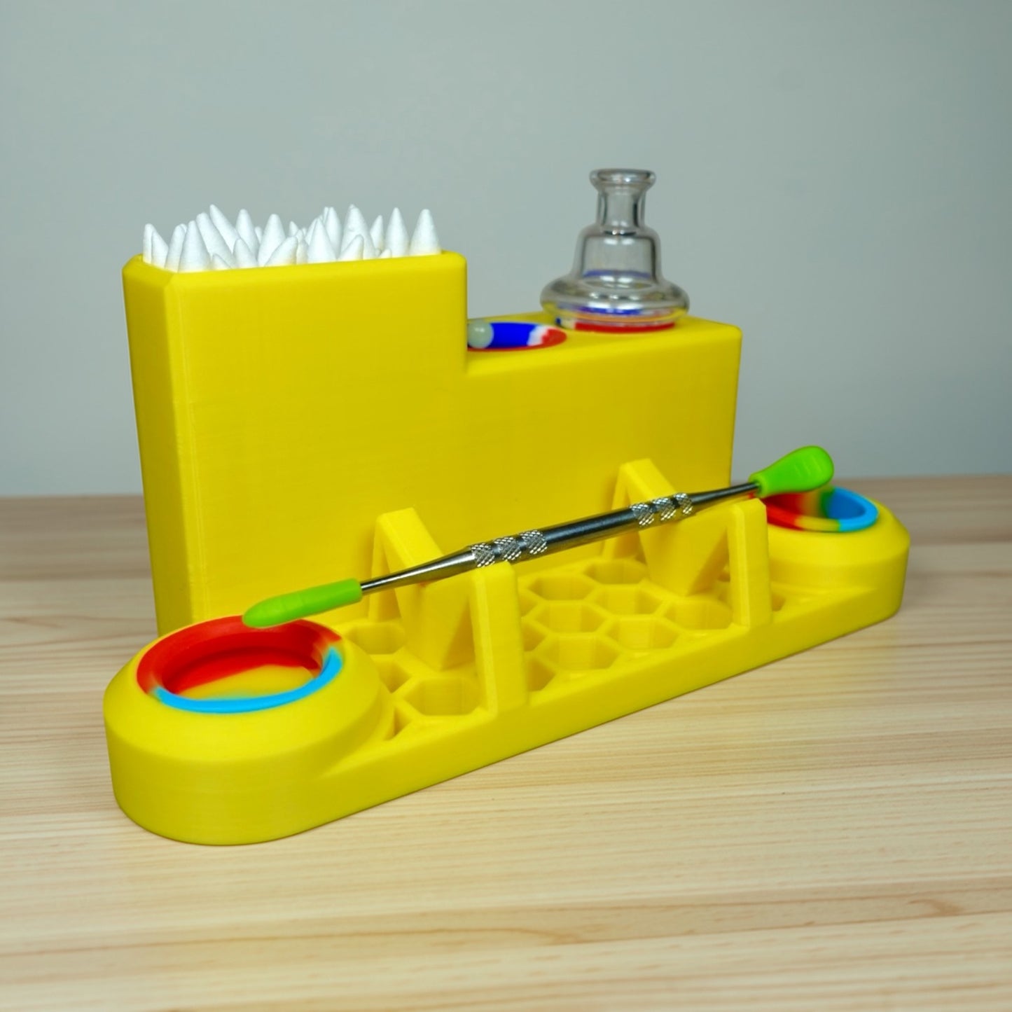 DabLite Station - Dab Tool Organizer with Built-In Drip Catch