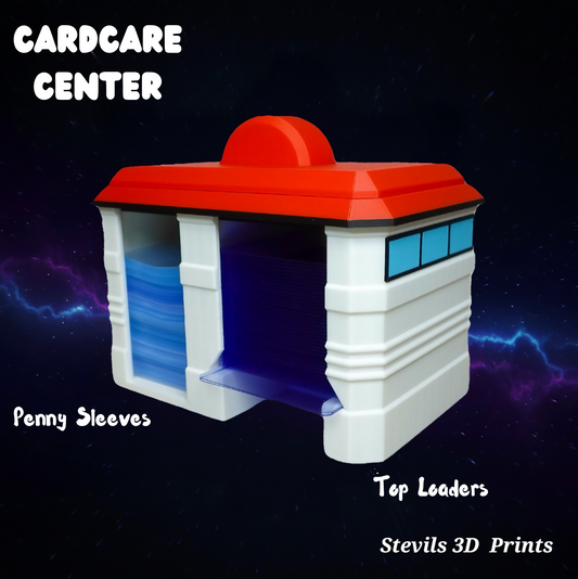 CardCare Center - Top Loader and Penny Sleeve Dispenser Organizer for TCG and Sports Cards